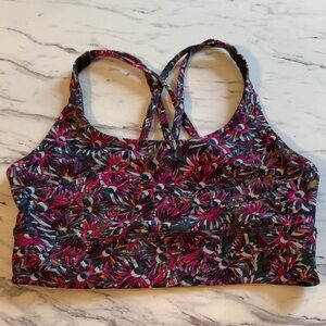 lululemon athletica Multicolor Floral Sports Bra